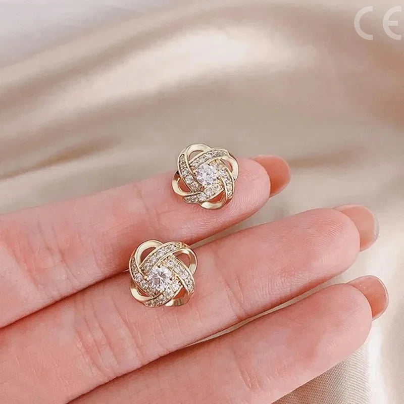 Elegant Spiral Earrings