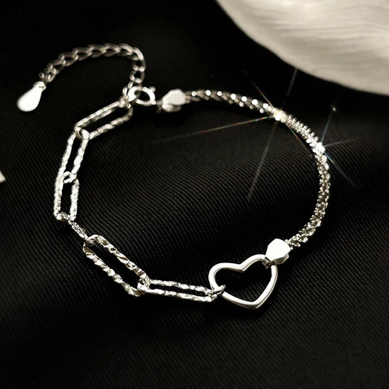 Sterling Silver Love Bracelets