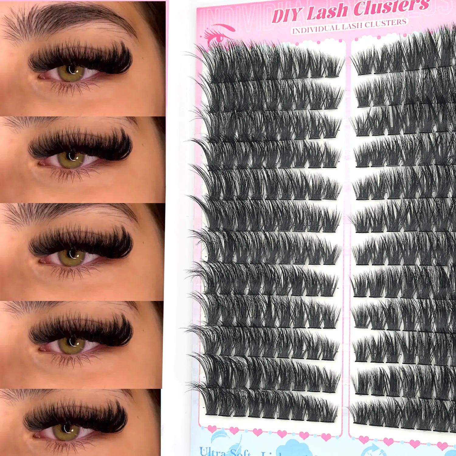 Wispy False Eyelashes