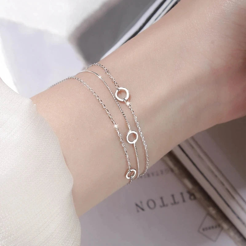 Sterling Silver Love Bracelets