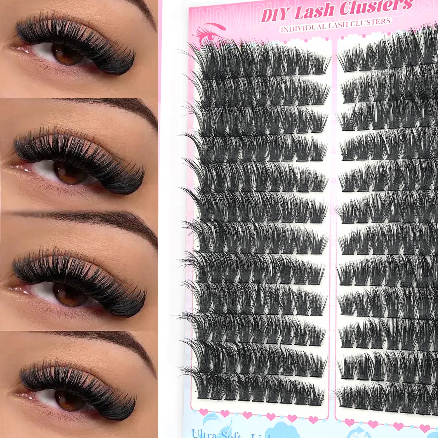 Wispy False Eyelashes
