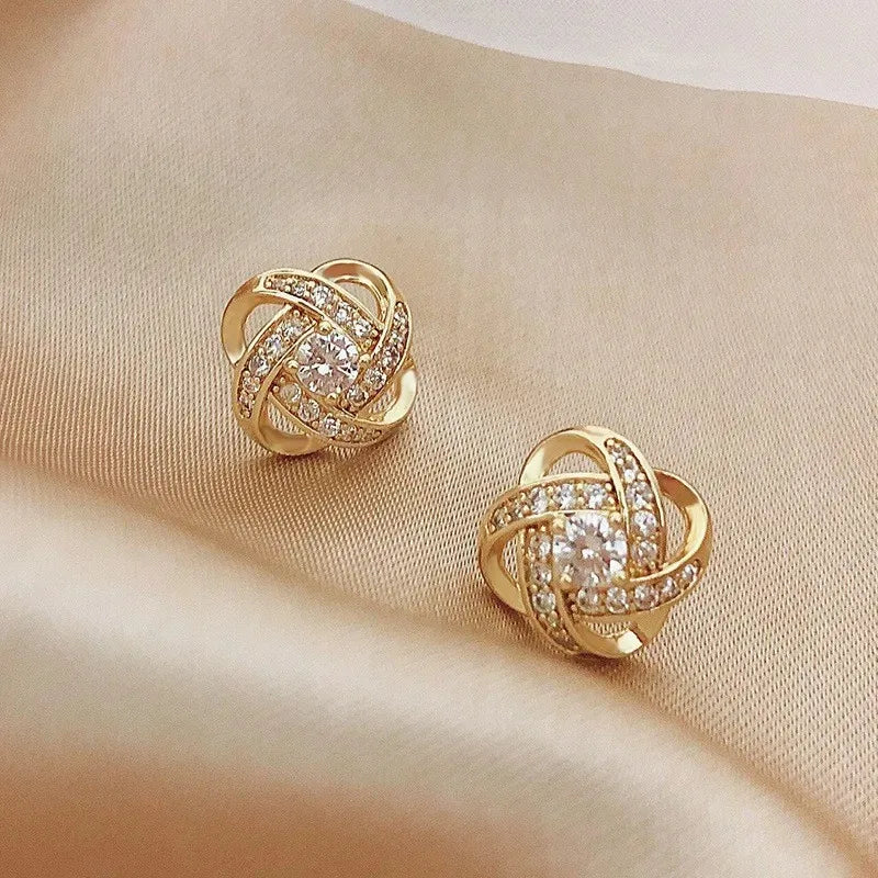 Elegant Spiral Earrings