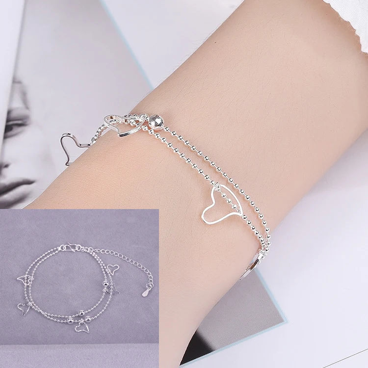 Sterling Silver Love Bracelets
