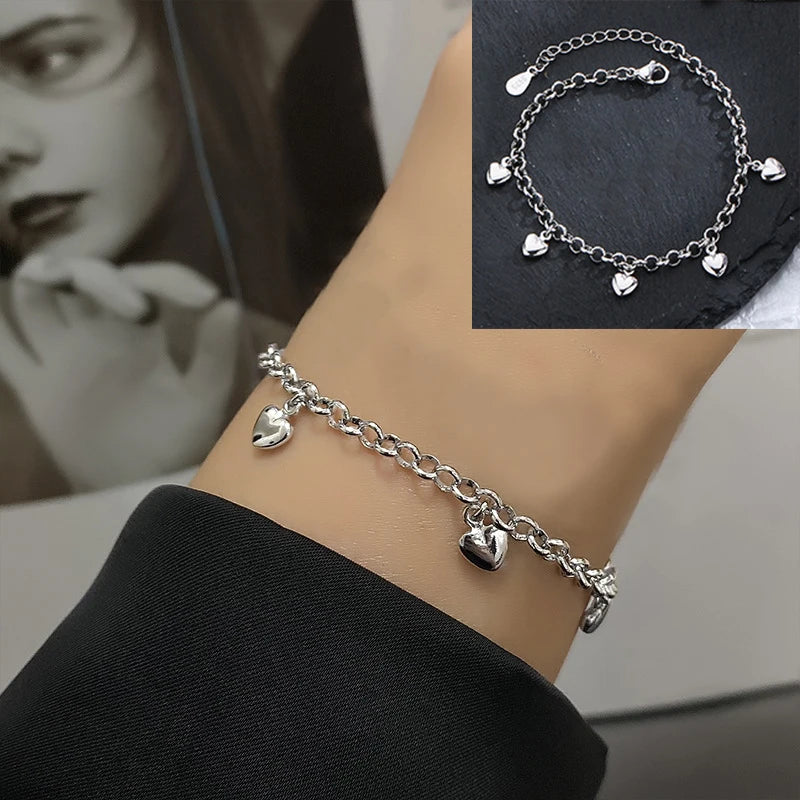 Sterling Silver Love Bracelets