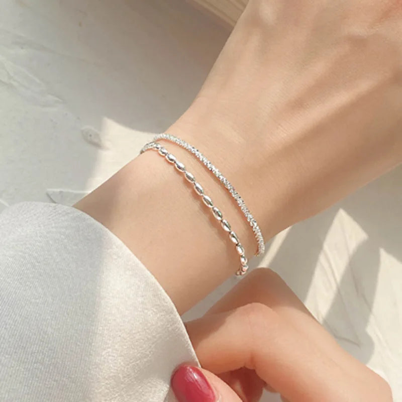 Sterling Silver Love Bracelets