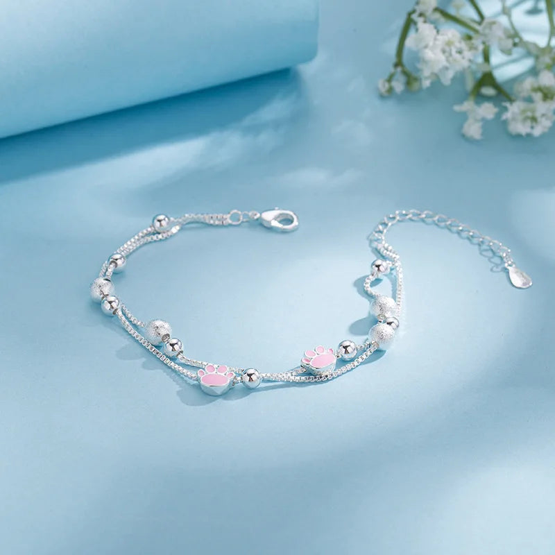 Sterling Silver Love Bracelets
