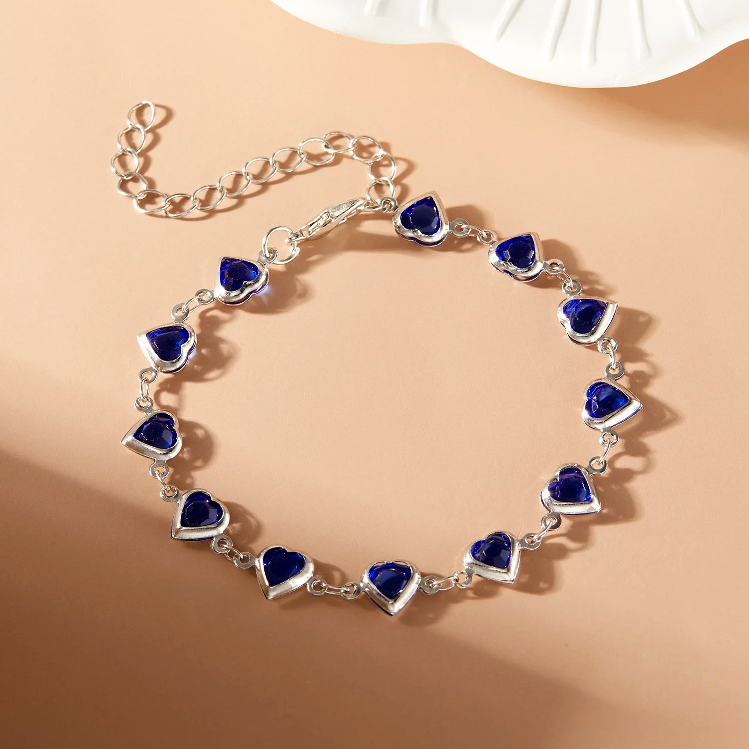 Crystal Heart Bracelet