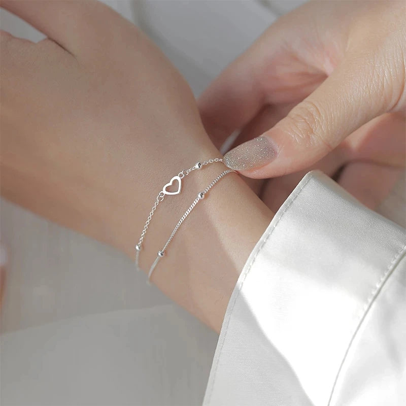 Sterling Silver Love Bracelets