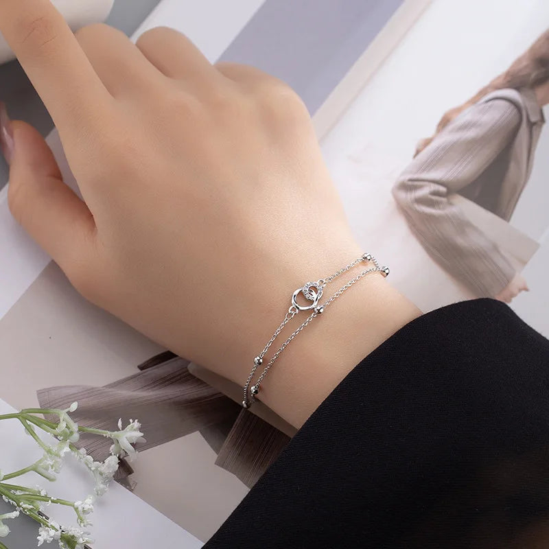 Sterling Silver Love Bracelets