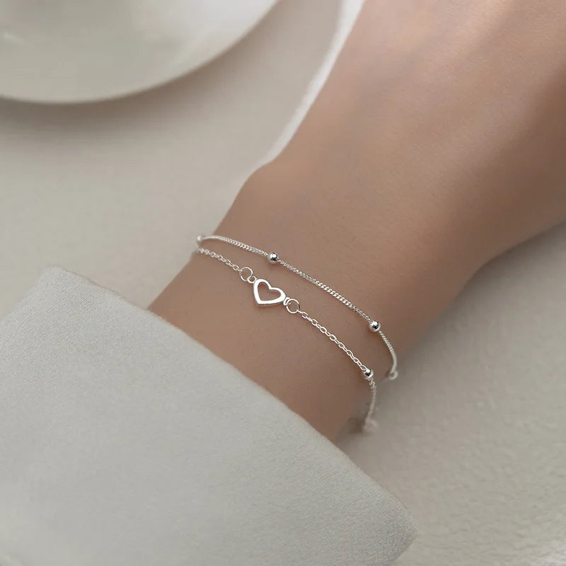 Sterling Silver Love Bracelets