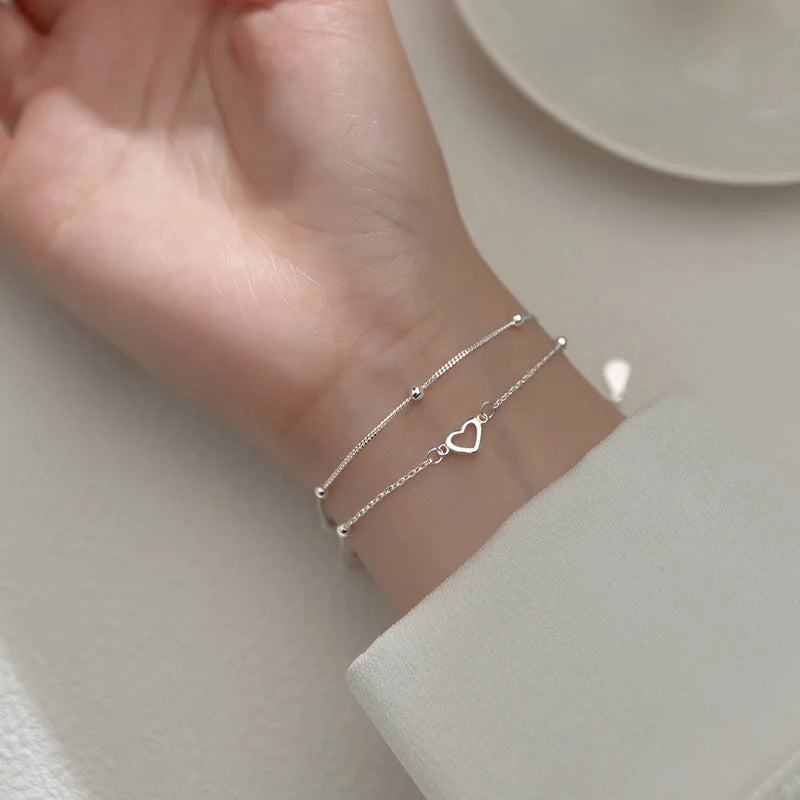 Sterling Silver Love Bracelets