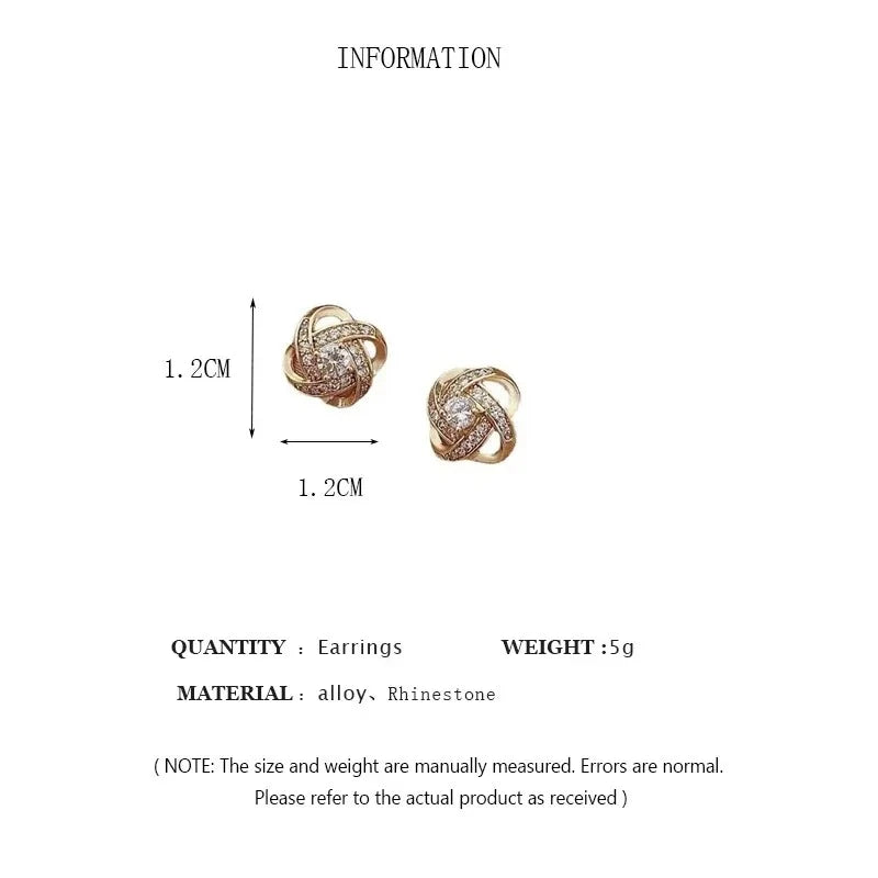 Elegant Spiral Earrings