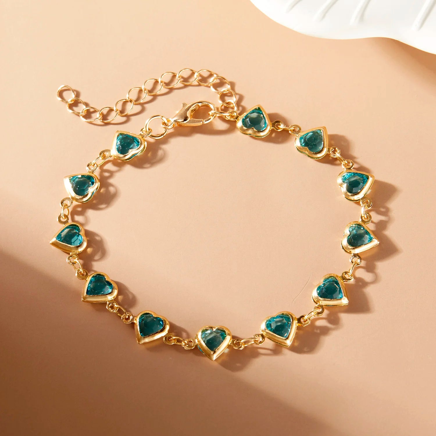 Crystal Heart Bracelet