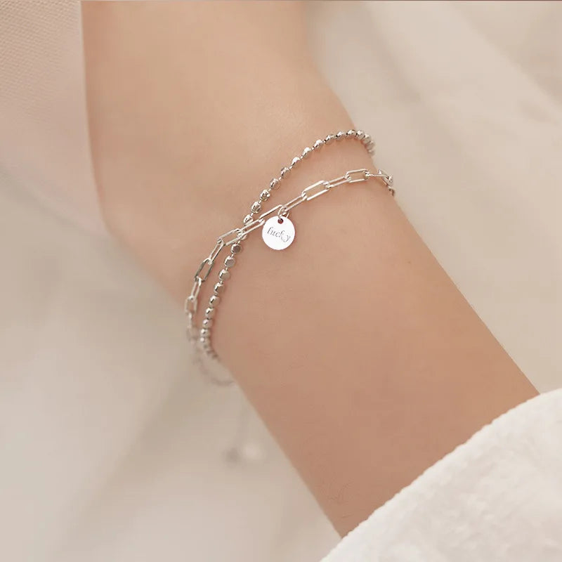 Sterling Silver Love Bracelets