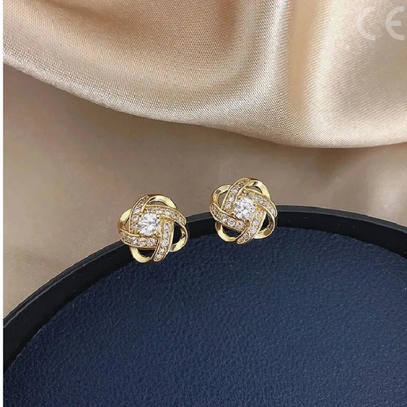 Elegant Spiral Earrings
