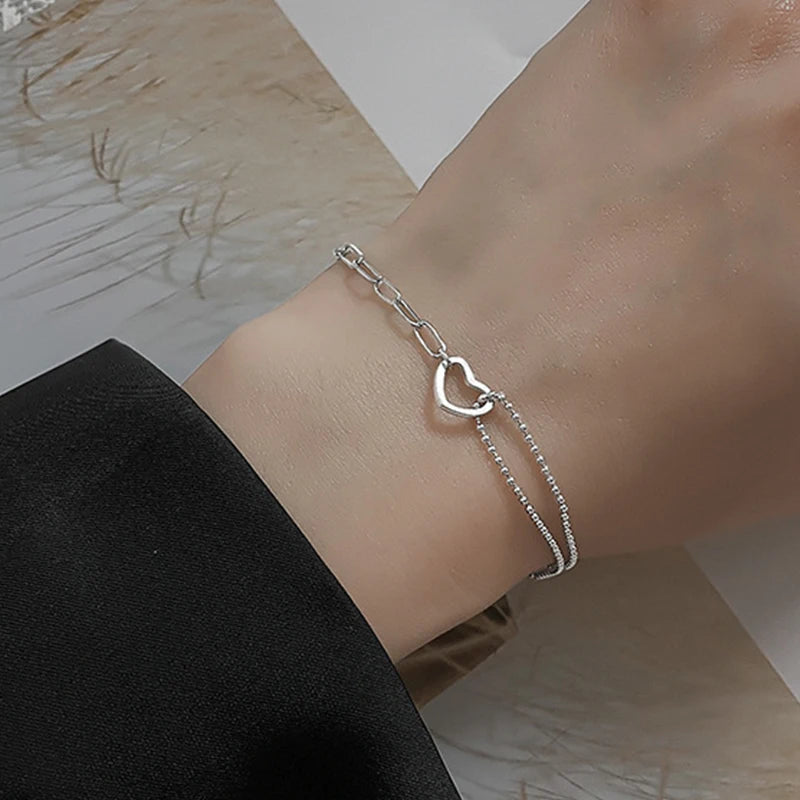 Sterling Silver Love Bracelets