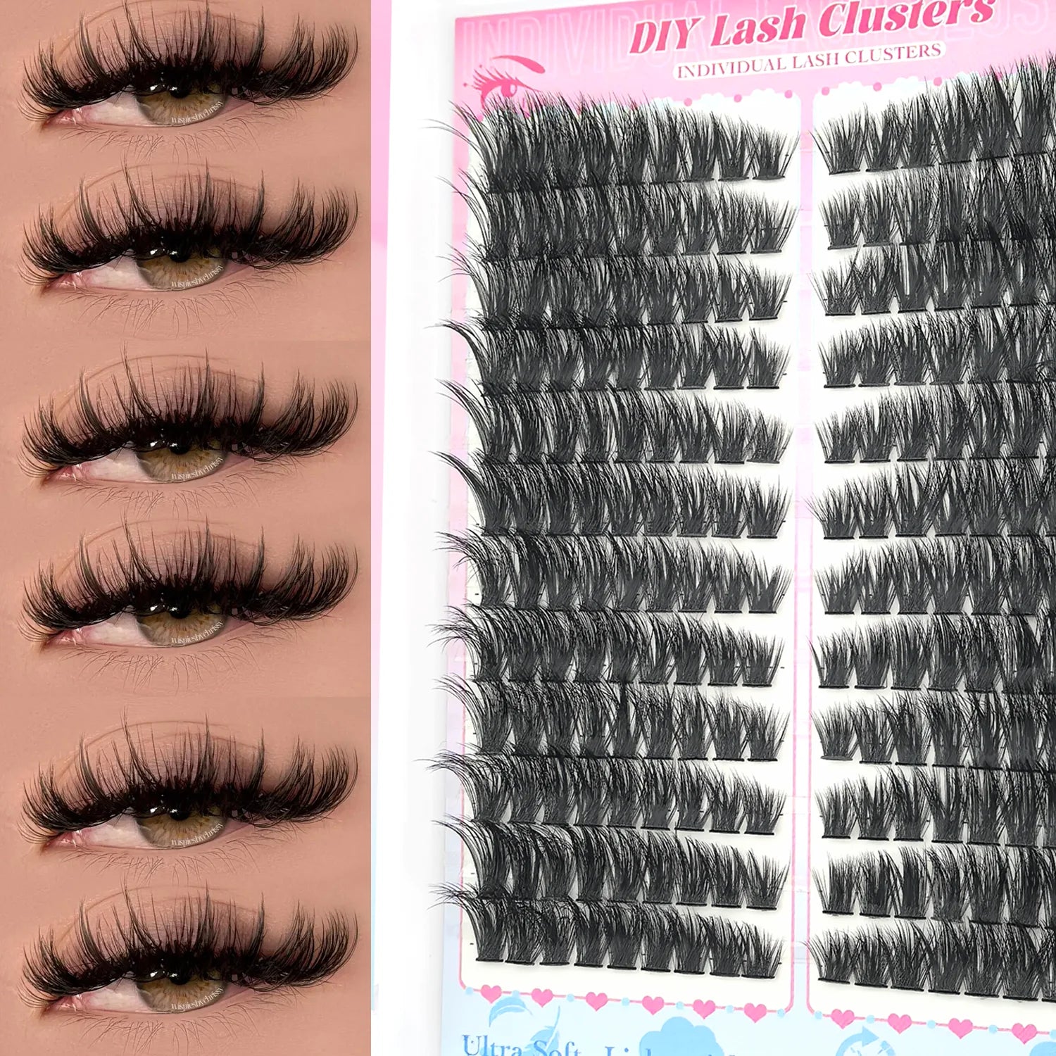 Wispy False Eyelashes